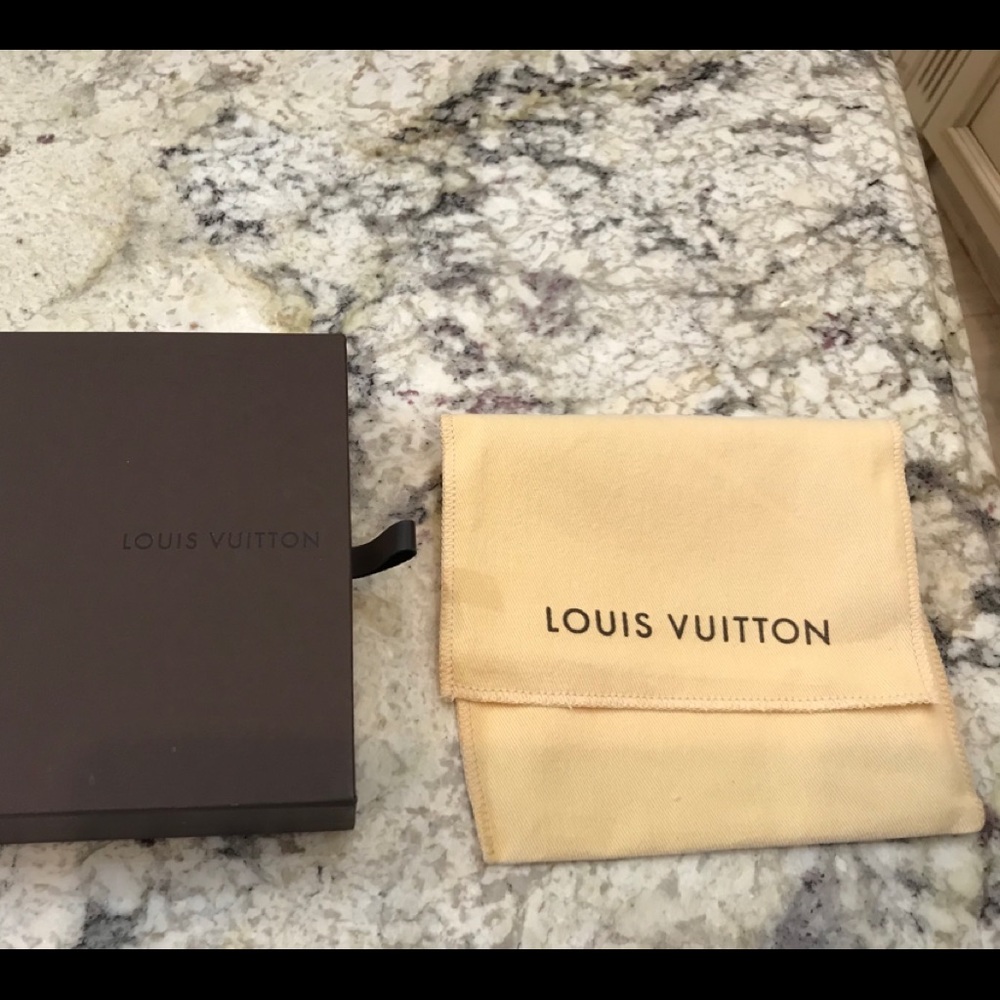 Louis Vuitton drawer with cloth